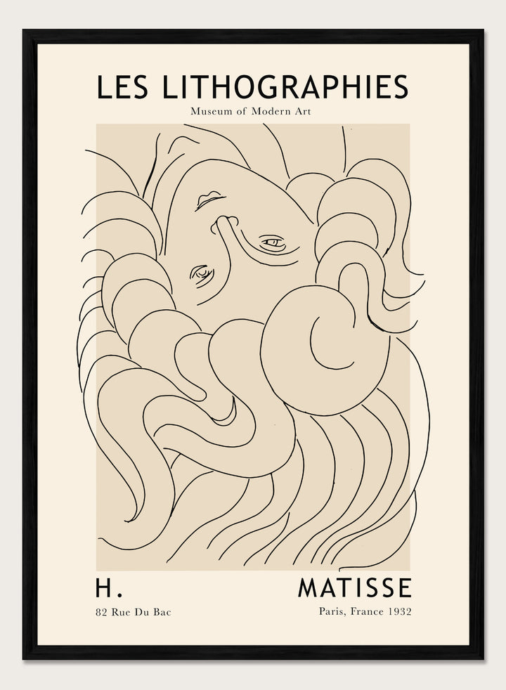 Sketch of Woman by Henri Matisse