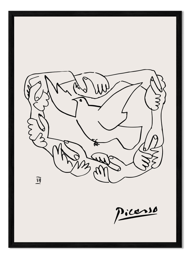 Peace and Freedom: Dove of Peace by Pablo Picasso Print