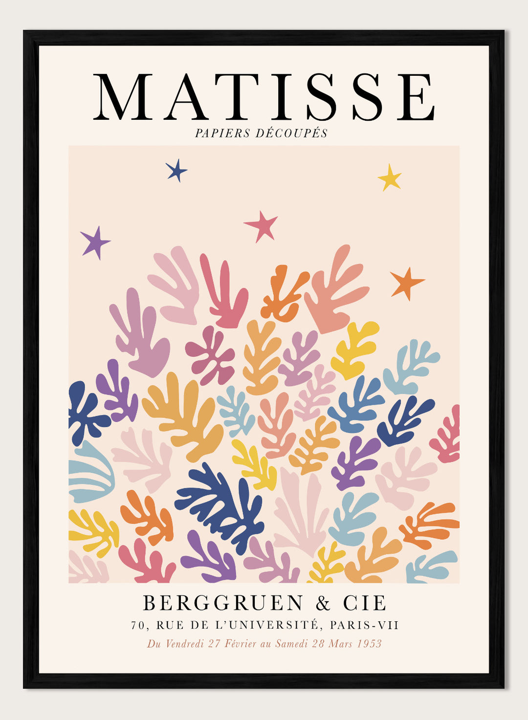 The Cut-Outs by Henri Matisse Print