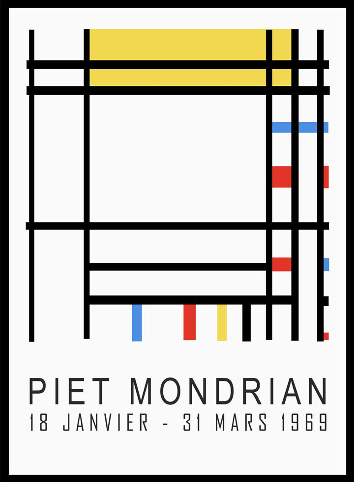 Piet Mondrian Place de la Concorde Remastered Art Print_Sugar & Canvas