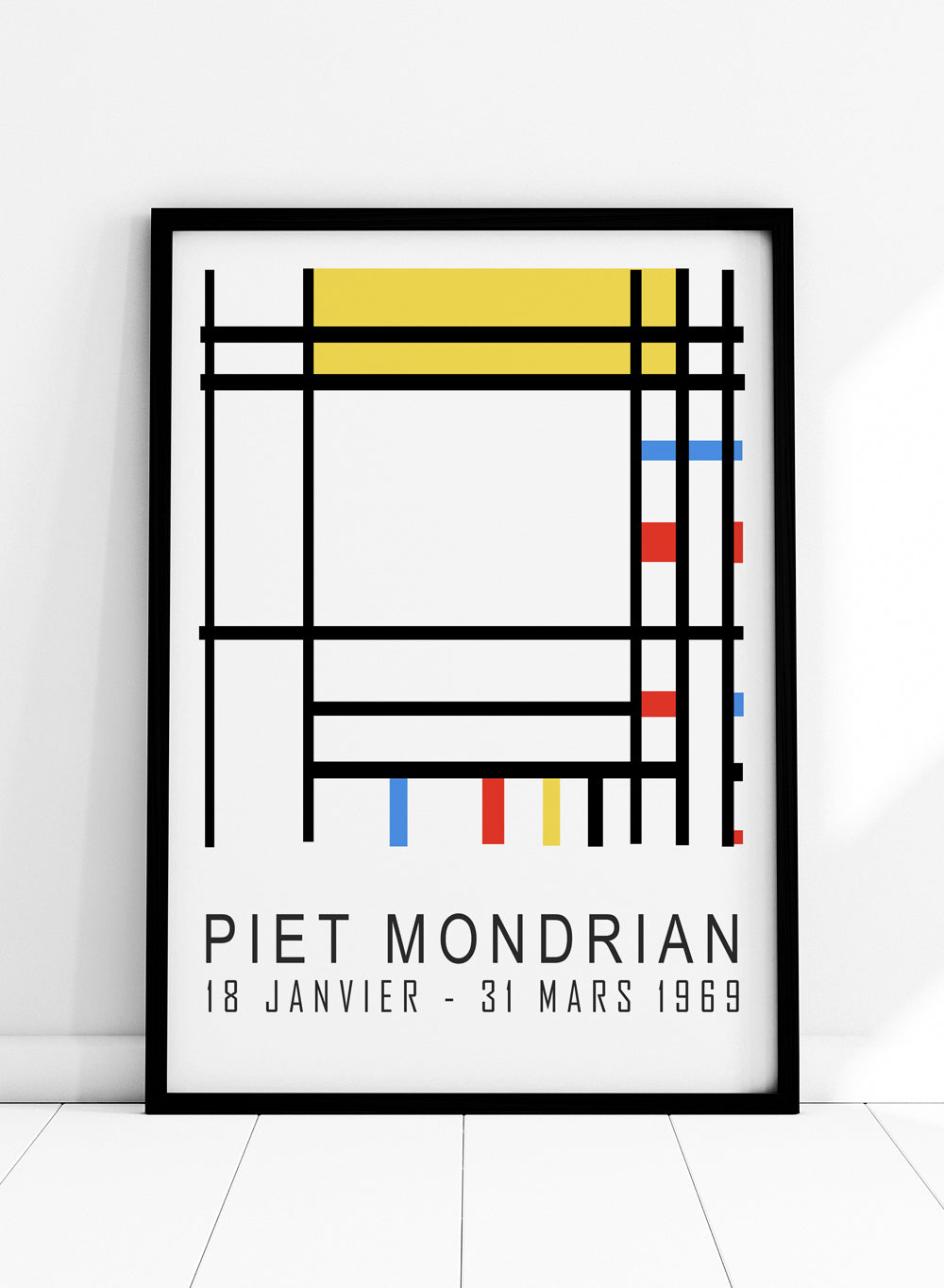 Piet Mondrian Place de la Concorde Remastered Art Print_Sugar & Canvas