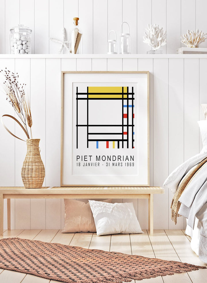 Piet Mondrian Place de la Concorde Remastered Art Print_Sugar & Canvas