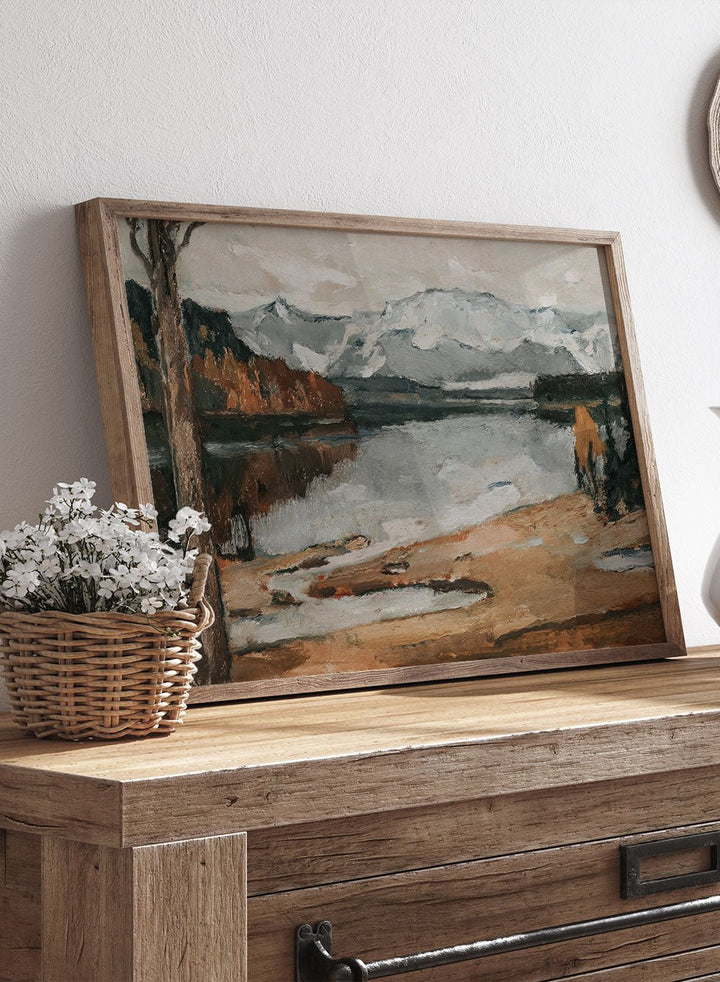 "Kampenwand VI" Art Print_Sugar & Canvas