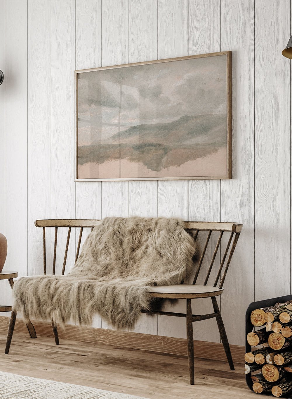 "Landscape Study with Clouds" Art Print_Sugar & Canvas