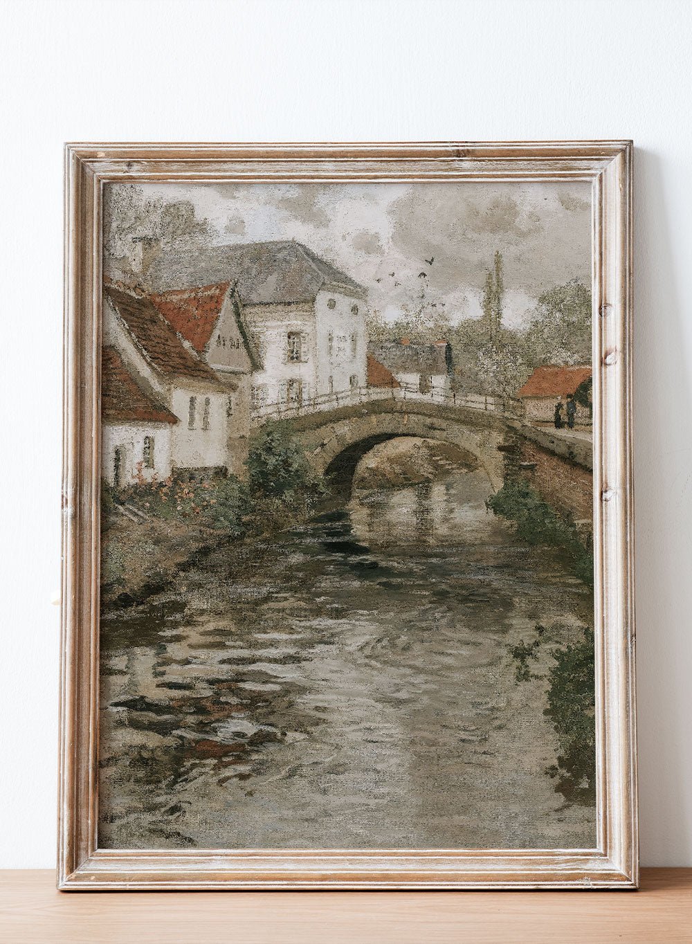 "Small Town Near La Panne, Belgium" Art Print_Sugar & Canvas