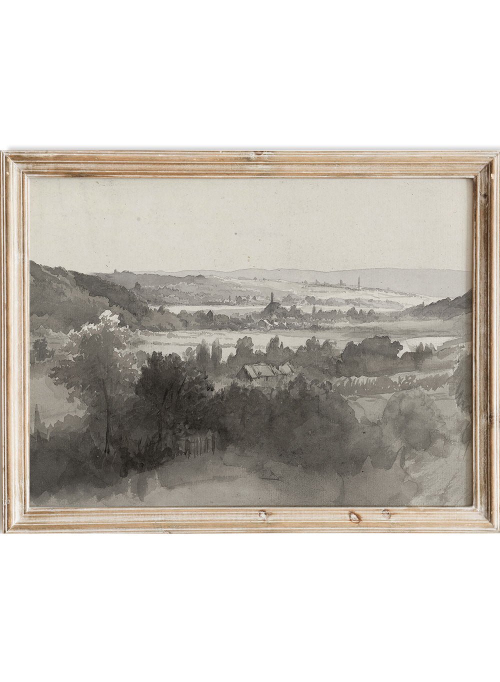 "View of a Valley" Art Print_Sugar & Canvas