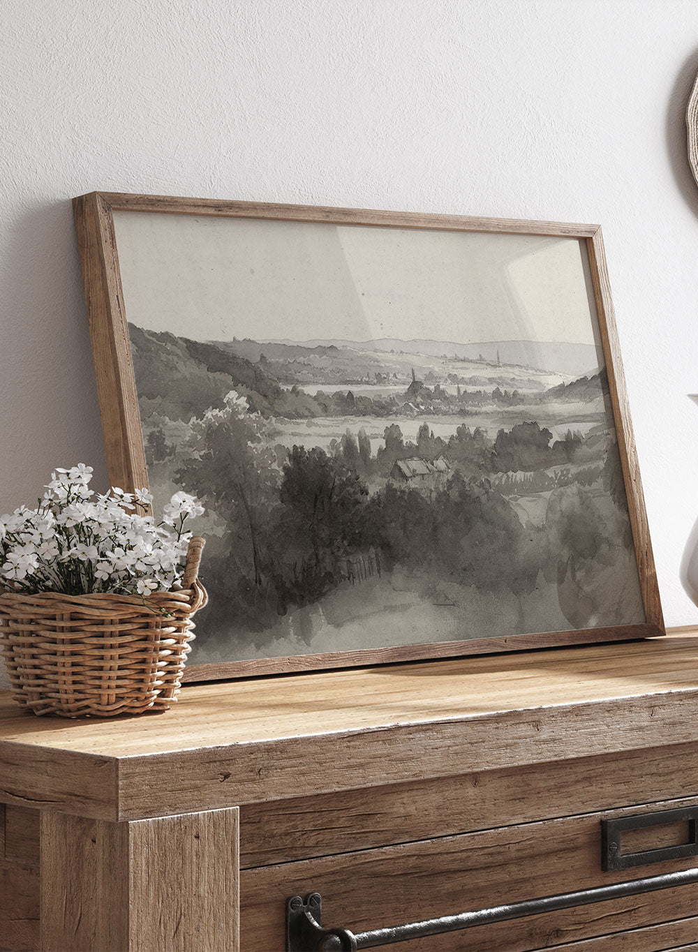 "View of a Valley" Art Print_Sugar & Canvas