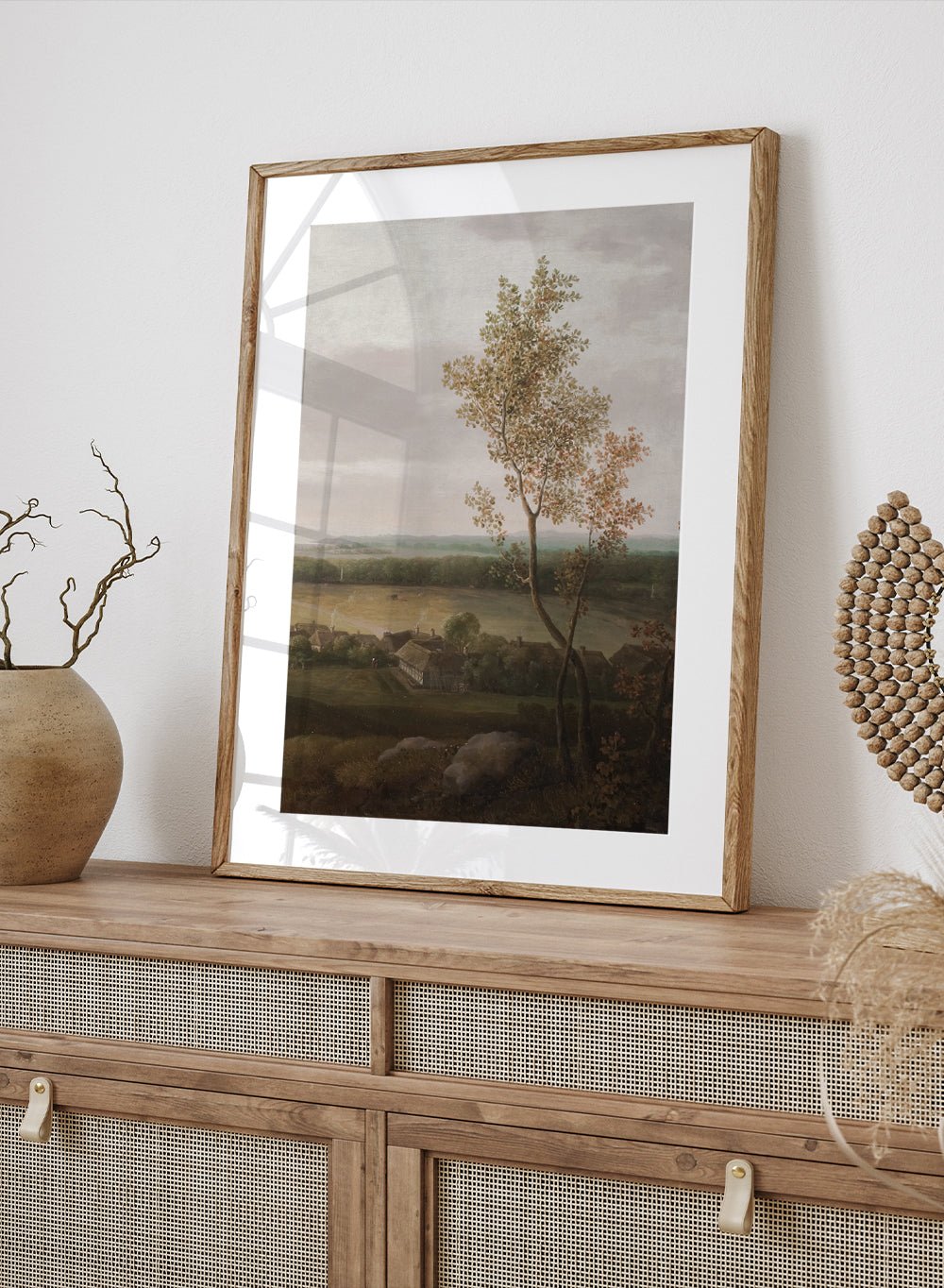 "View of the Country near Jægerspris" Art Print_Sugar & Canvas