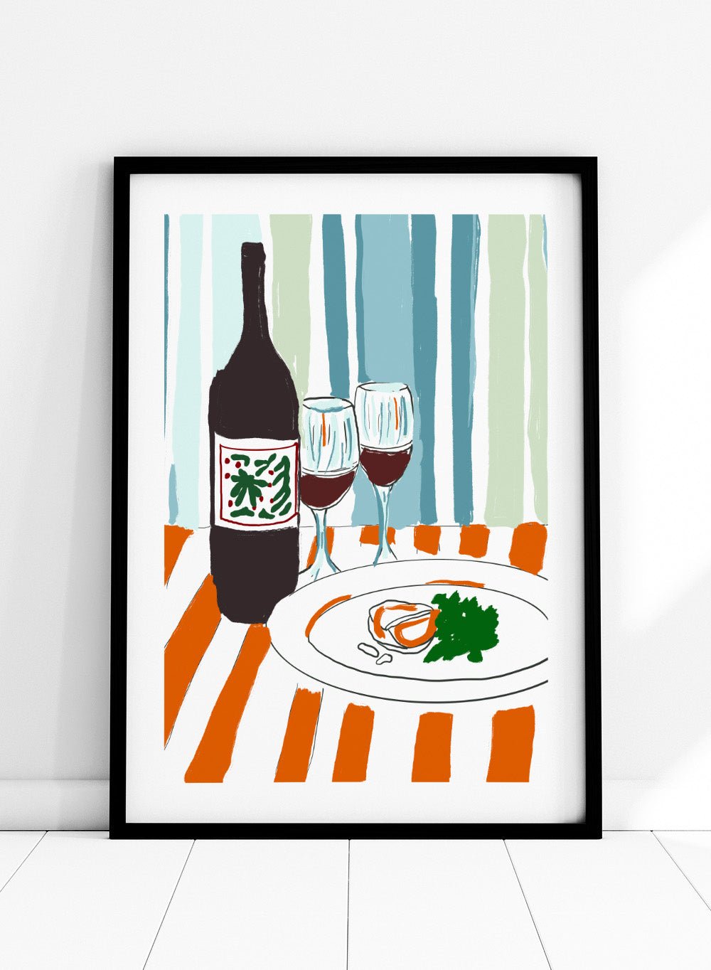 Seasonal Pour Art Print_Sugar & Canvas