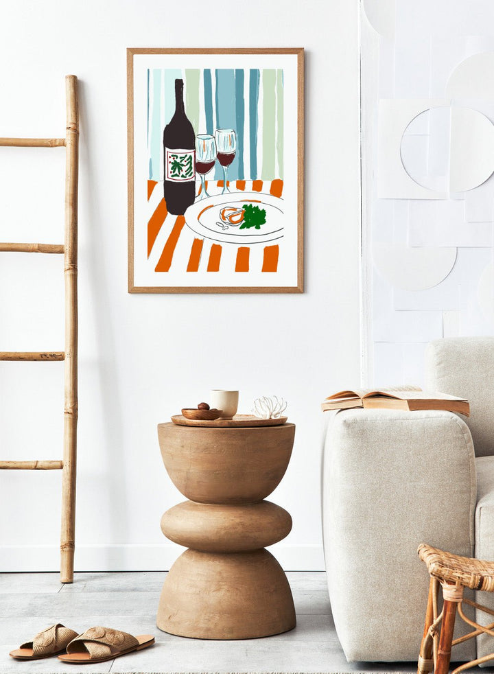 Seasonal Pour Art Print_Sugar & Canvas