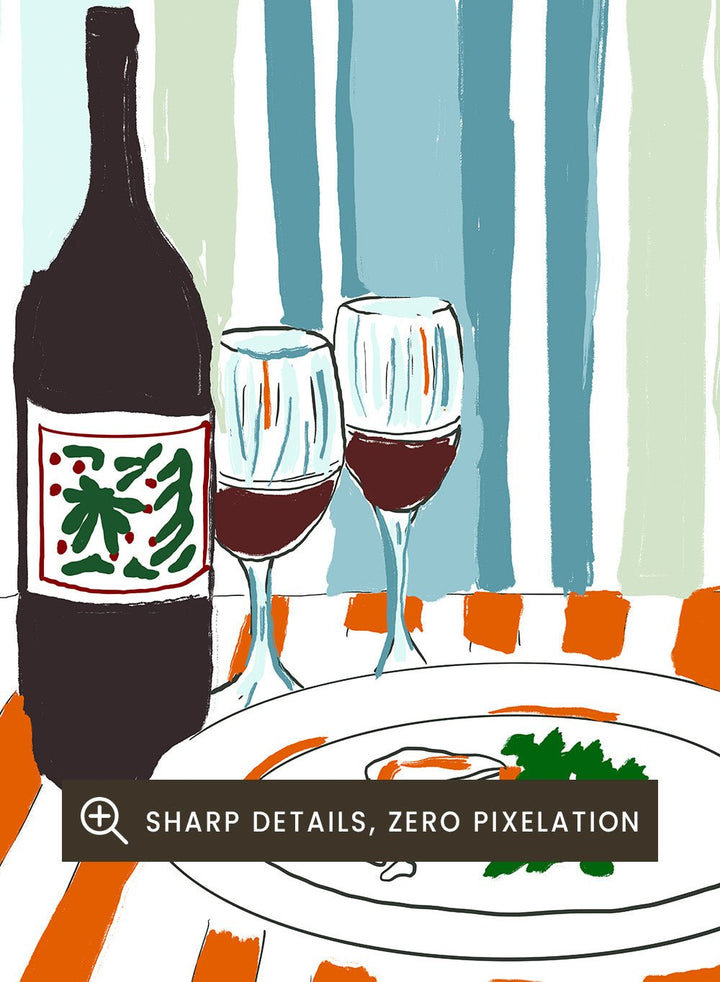 Seasonal Pour Art Print_Sugar & Canvas