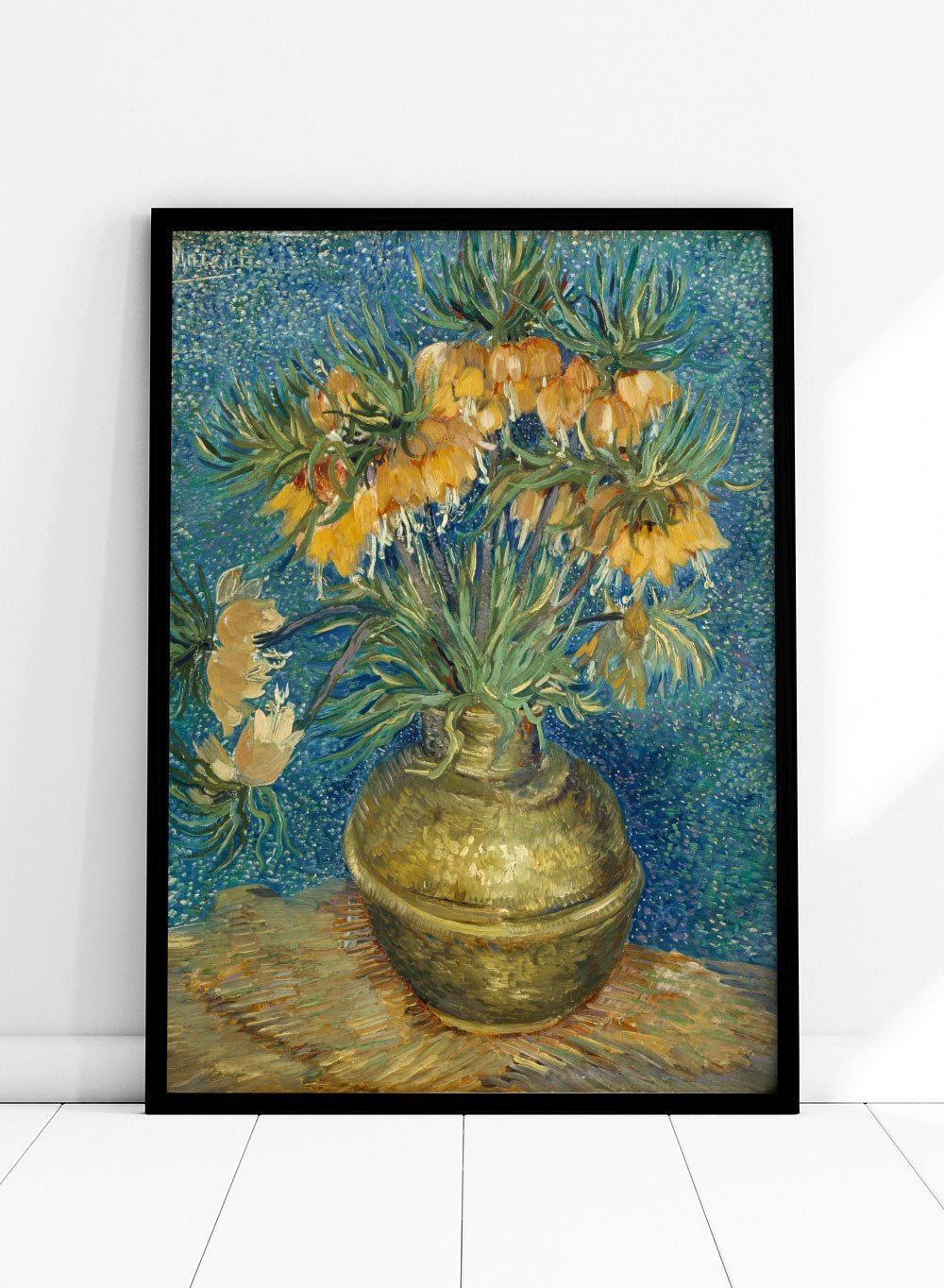 Van Gogh Imperial Fritillaries in a Copper Vase Art Print_Sugar & Canvas