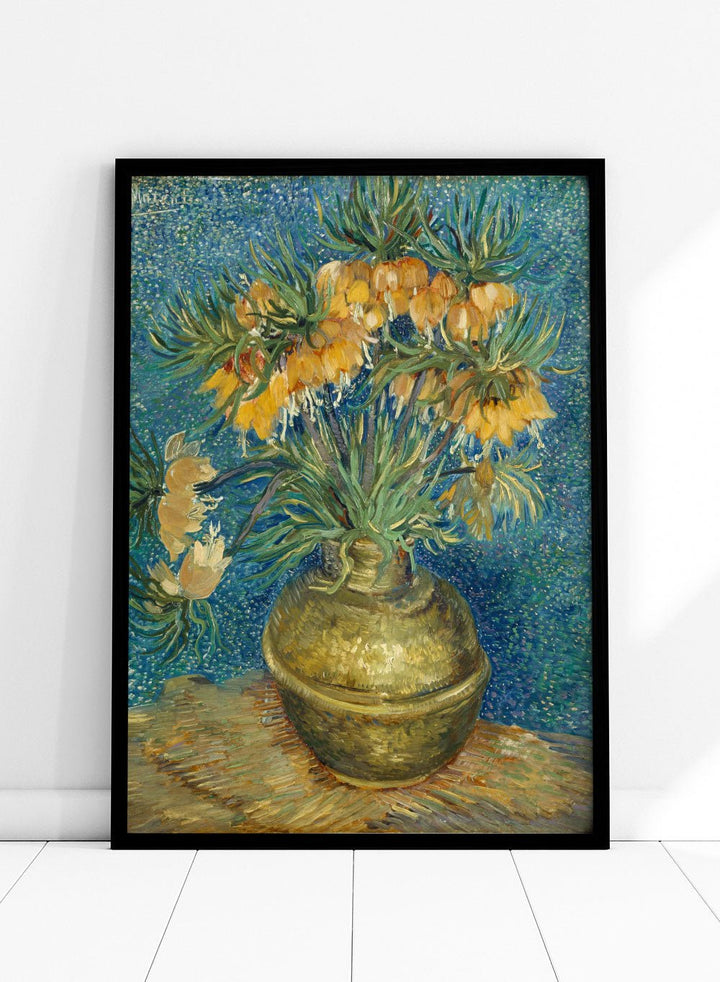 Van Gogh Imperial Fritillaries in a Copper Vase Art Print_Sugar & Canvas