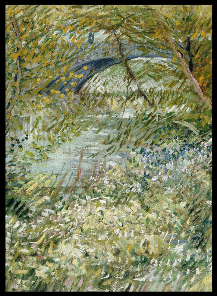 Van Gogh River Bank in Springtime Art Print_Sugar & Canvas