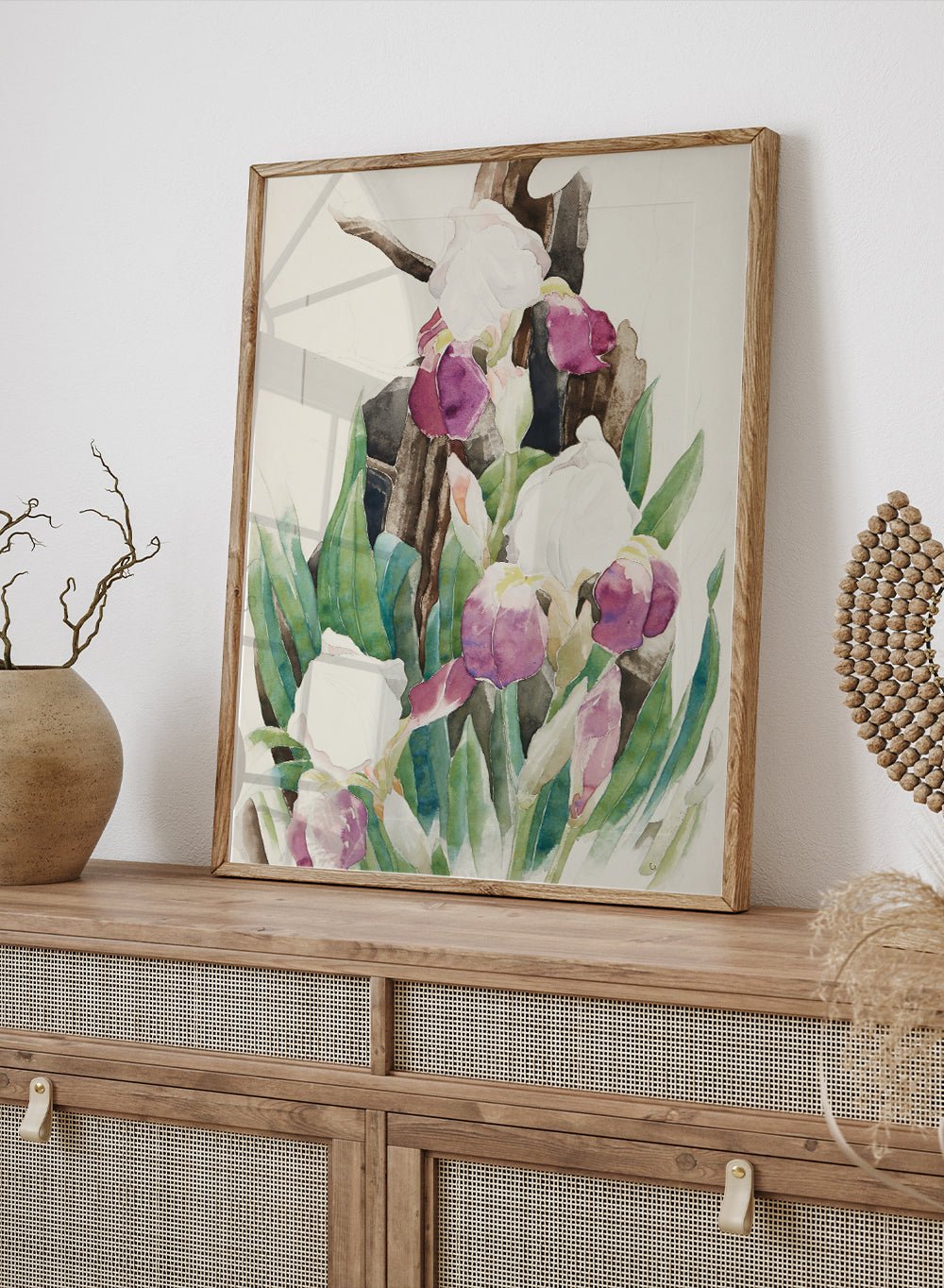 "Iris" Art Print_Sugar & Canvas