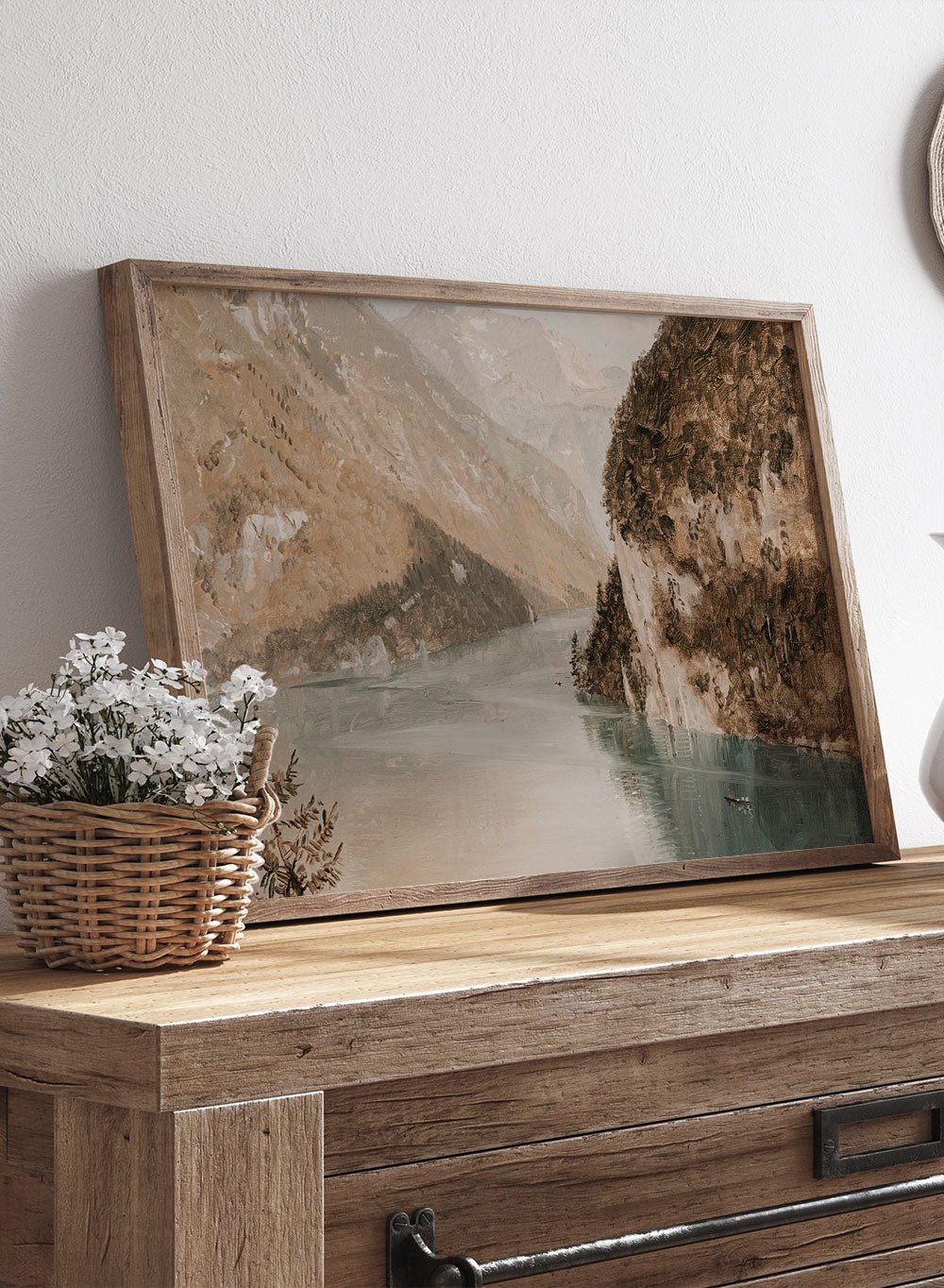 "Drawing, Königssee, Bavaria" Art Print_Sugar & Canvas