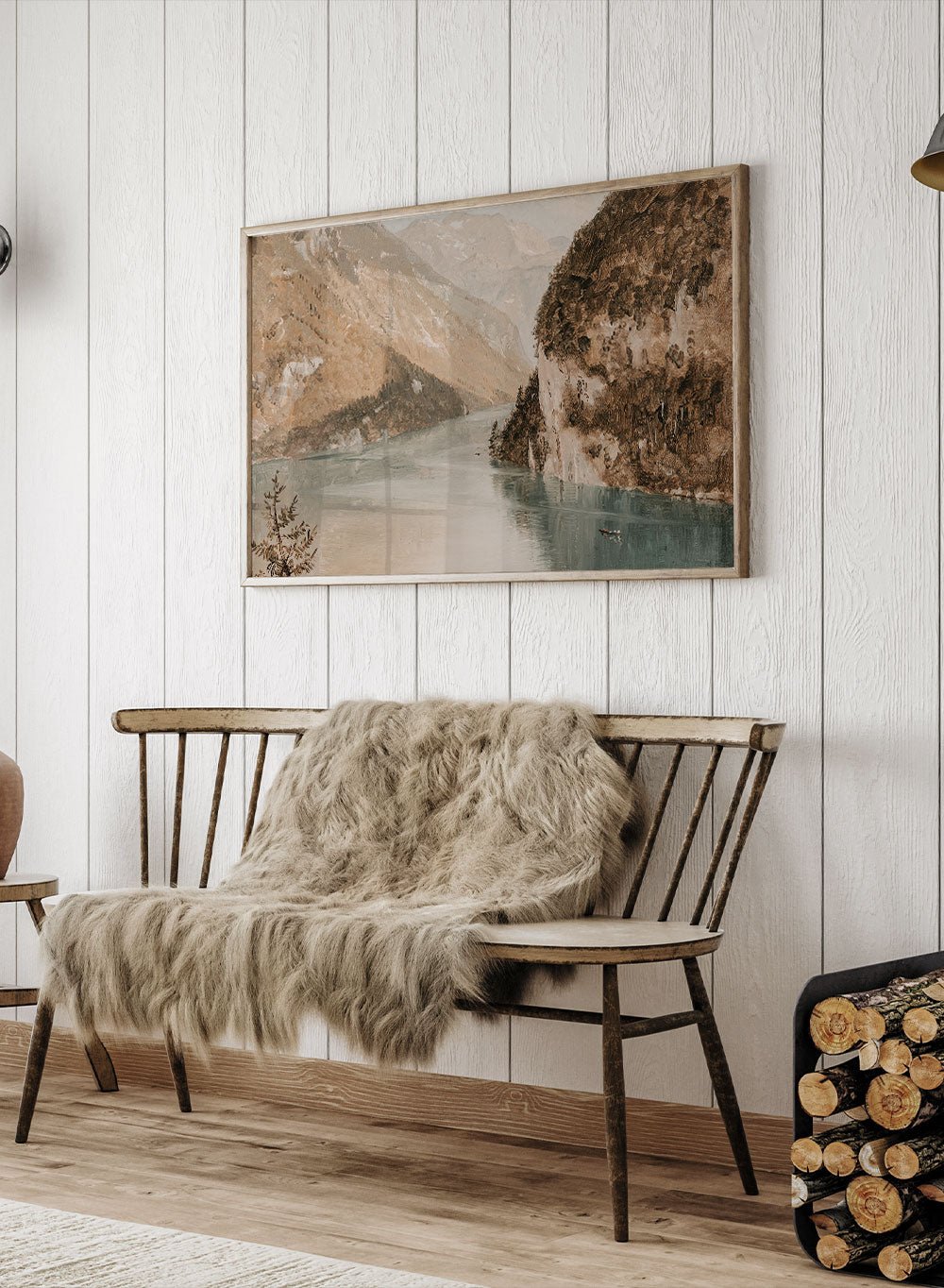 "Drawing, Königssee, Bavaria" Art Print_Sugar & Canvas