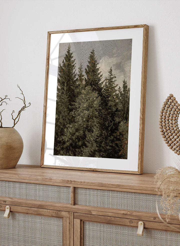 "Firs" Art Print_Sugar & Canvas