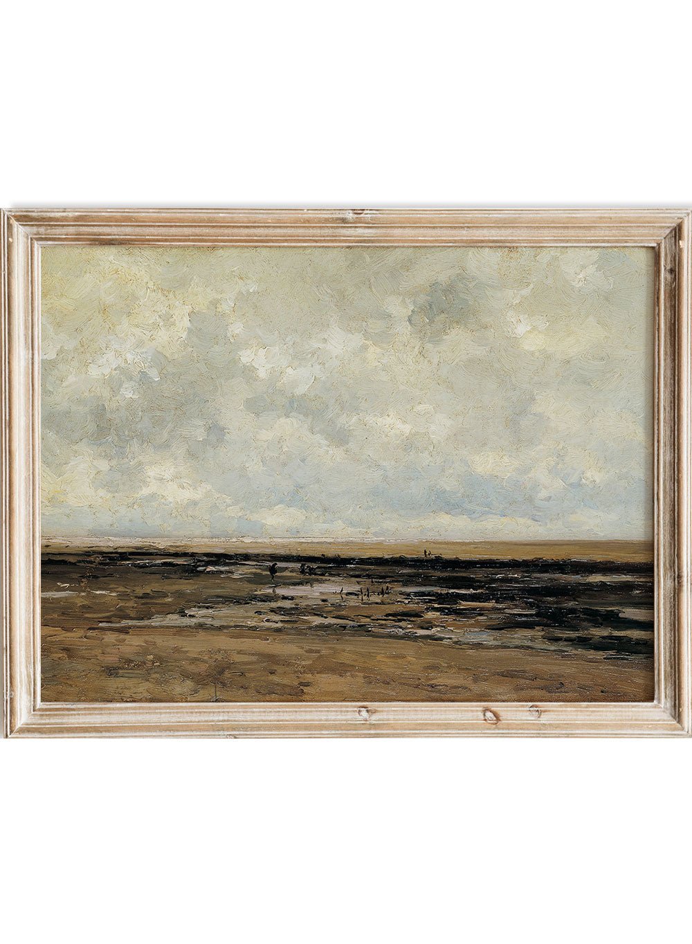 "Villerville Beach, Normandy" Art Print_Sugar & Canvas