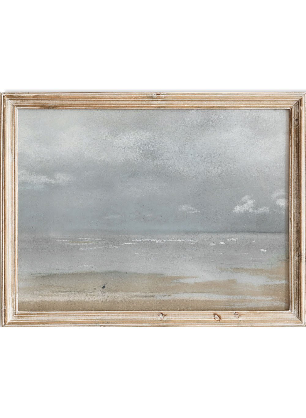 "Beach At Low Tide" Art Print_Sugar & Canvas