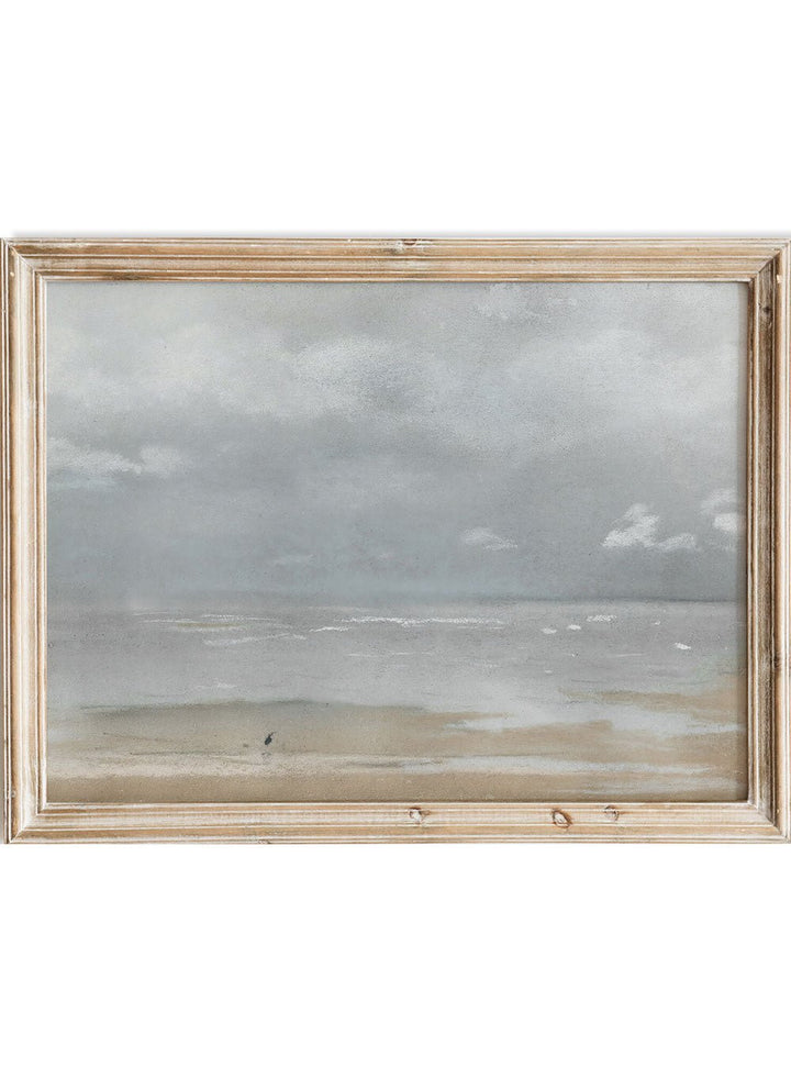 "Beach At Low Tide" Art Print_Sugar & Canvas