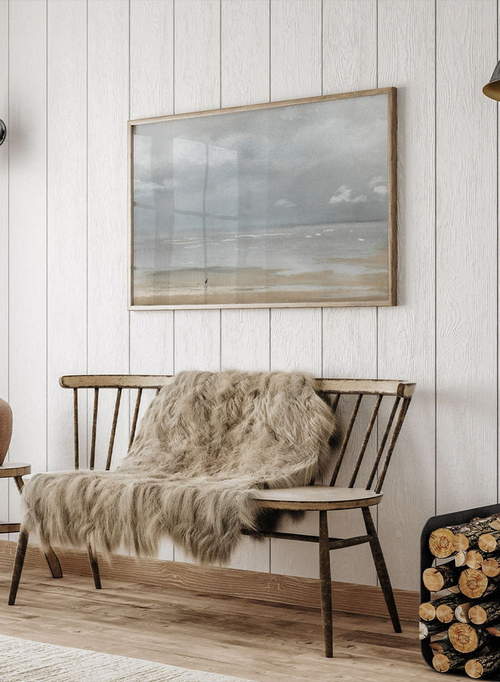 "Beach At Low Tide" Art Print_Sugar & Canvas