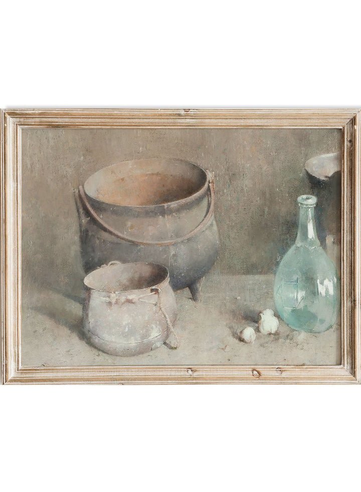 "Hearthstone" Kitchen Art Print_Sugar & Canvas