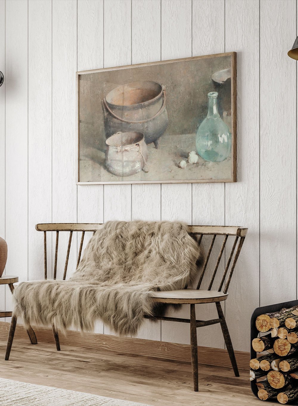 "Hearthstone" Kitchen Art Print_Sugar & Canvas