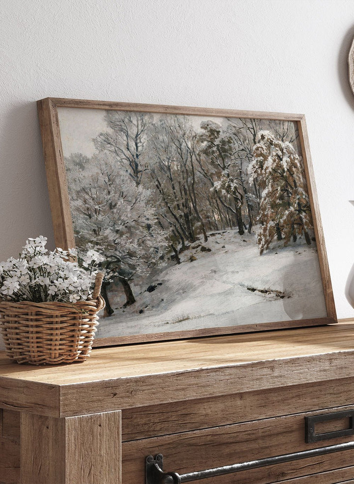 "A Winter’s Day" Art Print_Sugar & Canvas