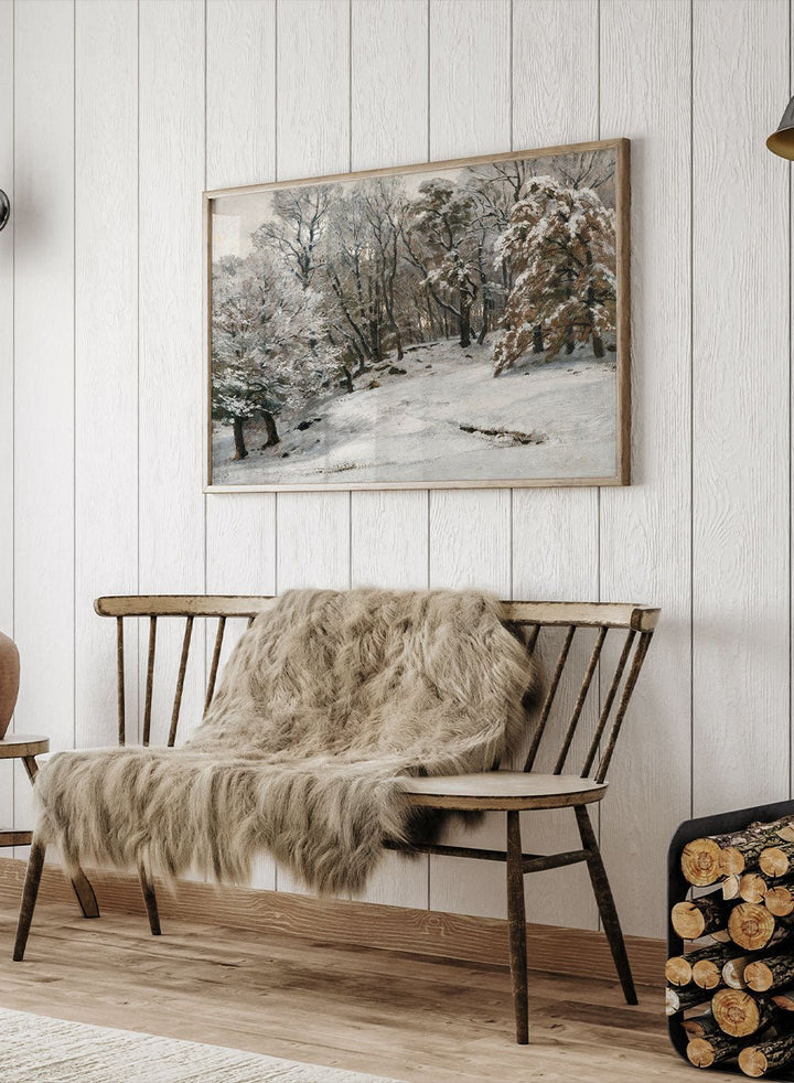 "A Winter’s Day" Art Print_Sugar & Canvas