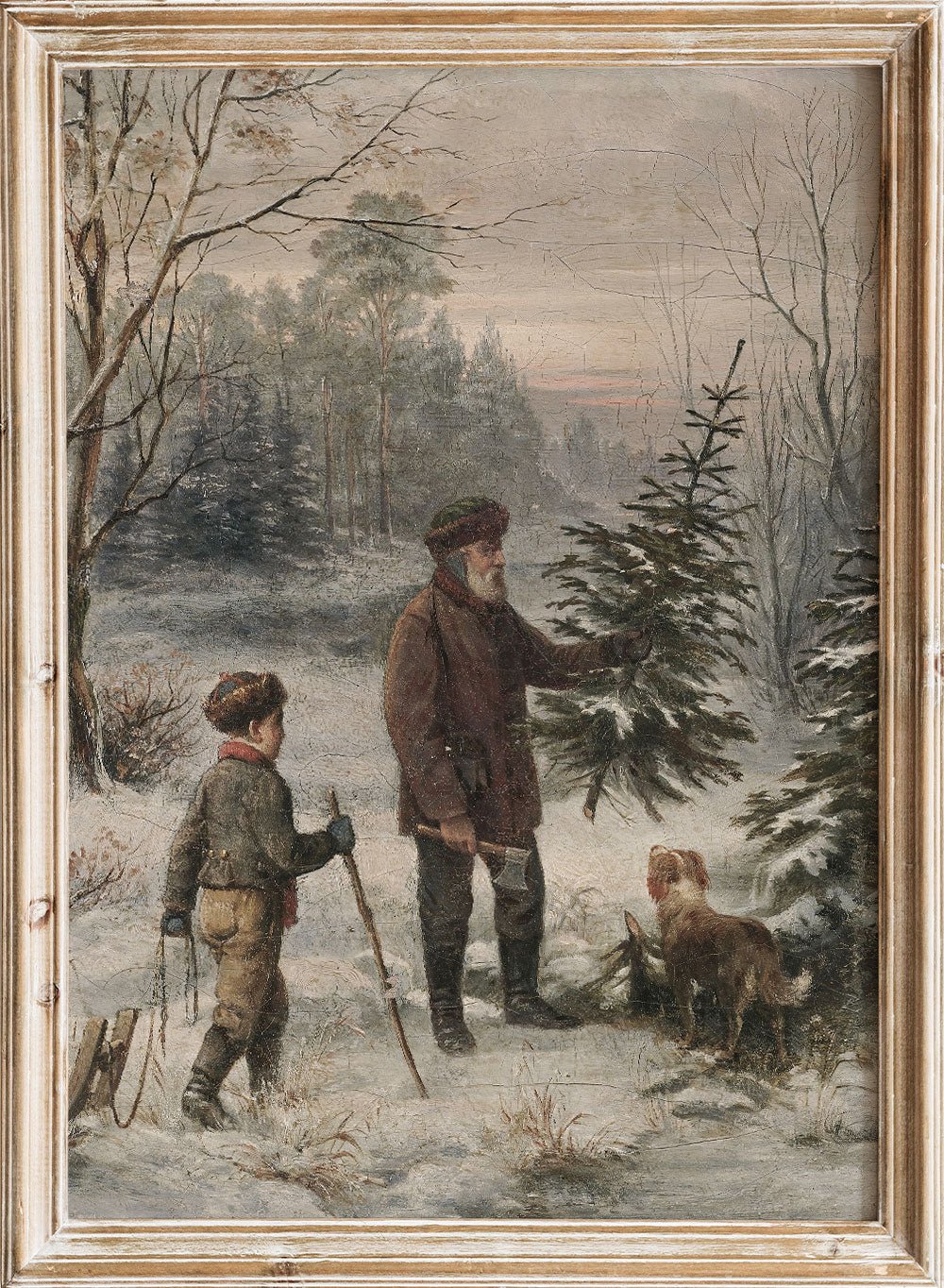 "Pre - Christmas" Art Print_Sugar & Canvas