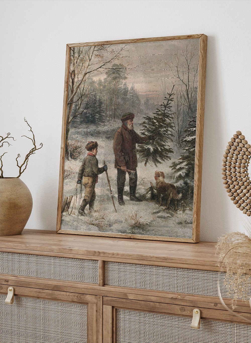 "Pre - Christmas" Art Print_Sugar & Canvas