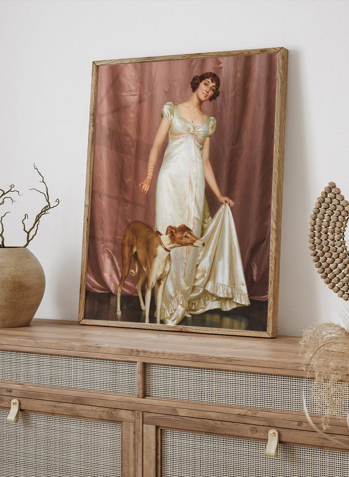 "An Elegant Lady" Art Print_Sugar & Canvas