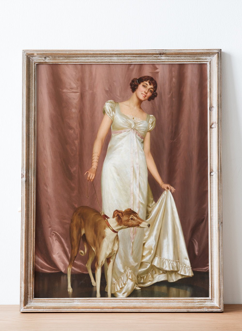 Vittorio Reggianini - An Elegant Lady Fine Art Print | Vintage Woman  Portrait Poster  Sugar & Canvas