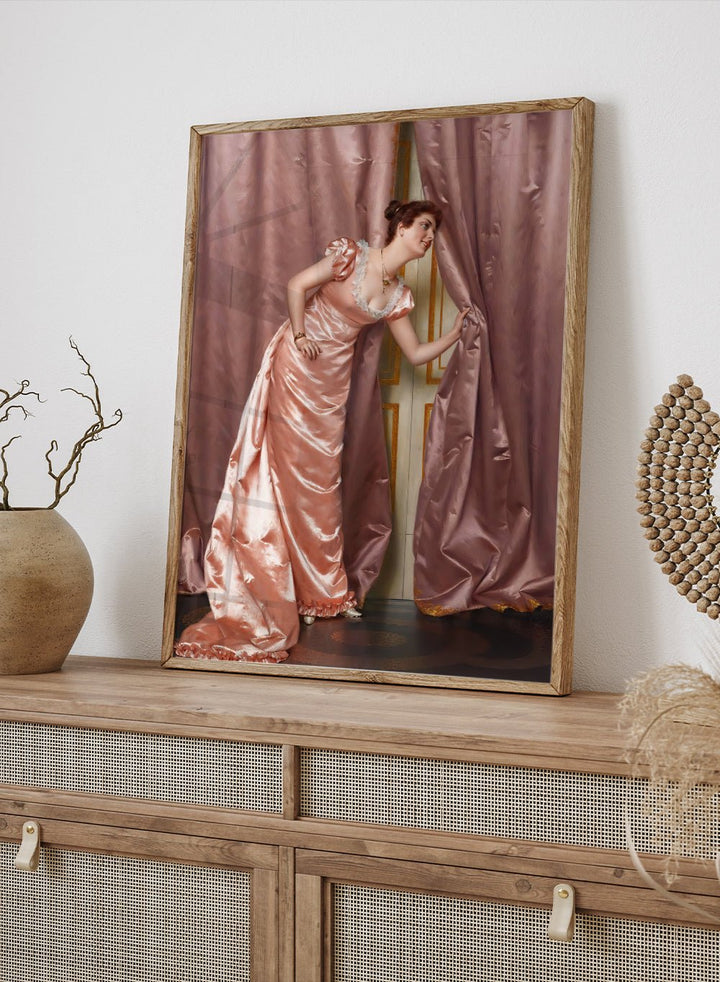 "Eavesdropping" Art Print_Sugar & Canvas