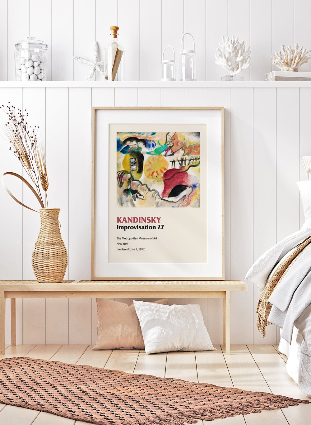 Wassily Kandinsky Improvisation 27 (Garden of Love II) Art Print_Sugar & Canvas