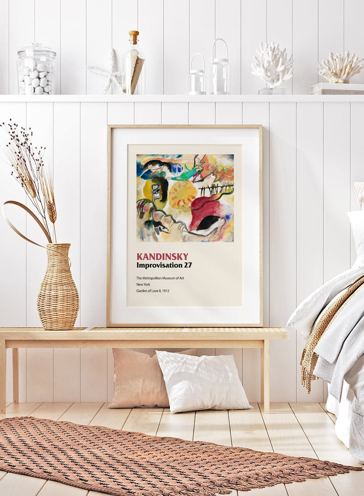 Wassily Kandinsky Improvisation 27 (Garden of Love II) Art Print_Sugar & Canvas