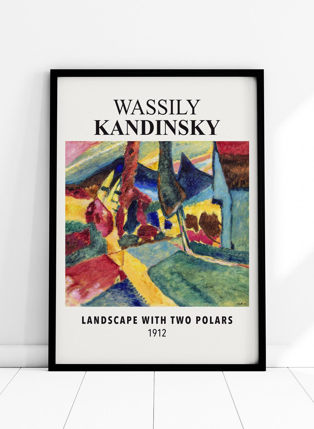 Wassily Kandinsky Landscape With Two Poplars Art Print_Sugar & Canvas