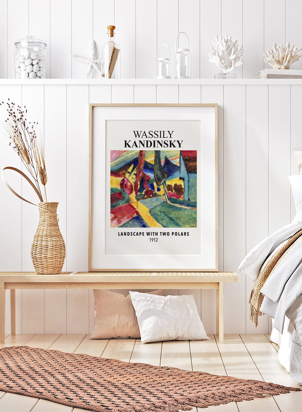 Wassily Kandinsky Landscape With Two Poplars Art Print_Sugar & Canvas