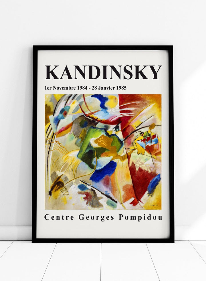 Wassily Kandinsky Painting with Green Center Art Print_Sugar & Canvas