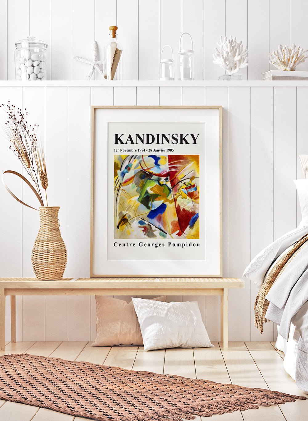 Wassily Kandinsky Painting with Green Center Art Print_Sugar & Canvas