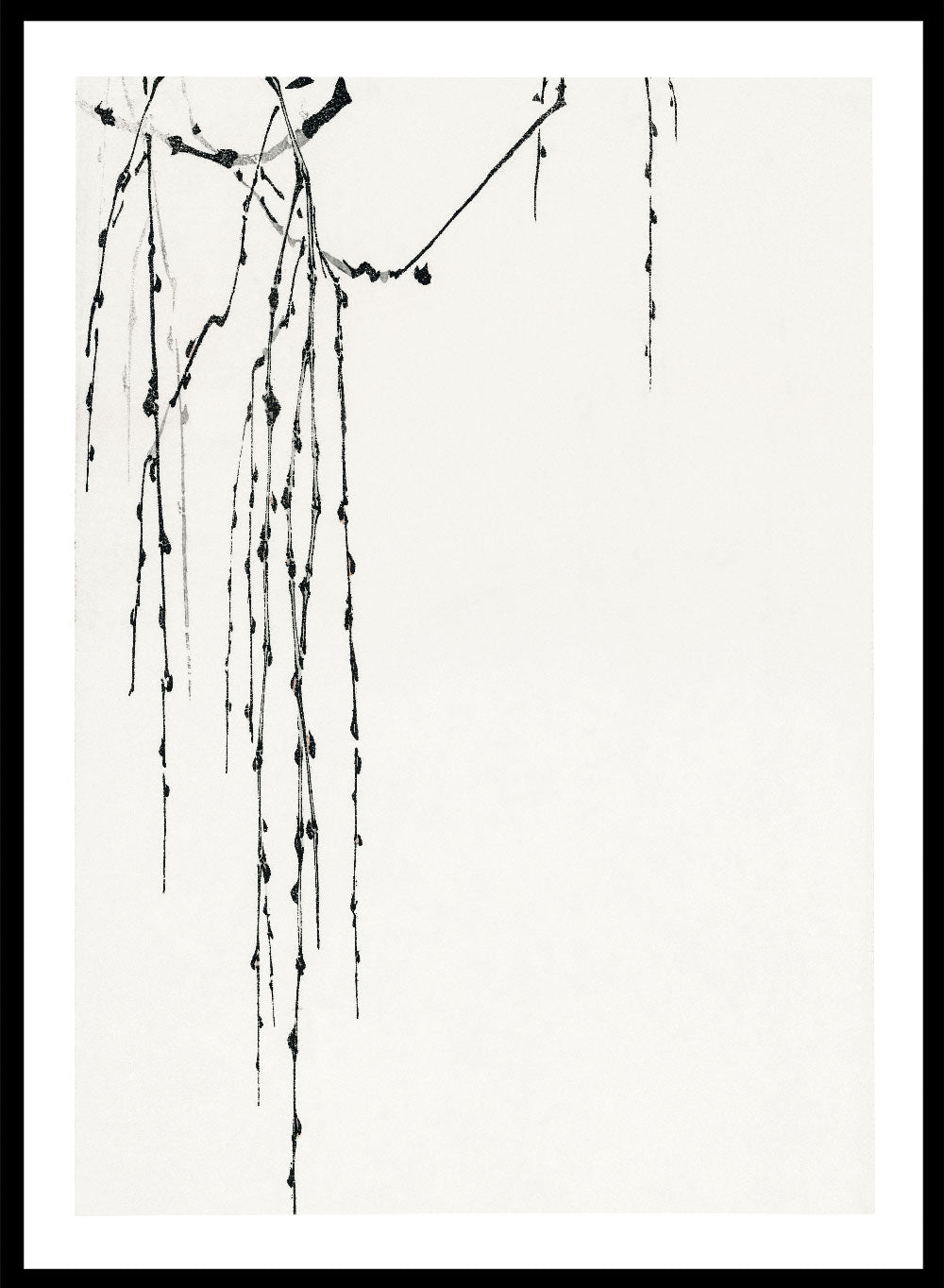 Watanabe Seitei "Tree Branches" Art Print_Sugar & Canvas