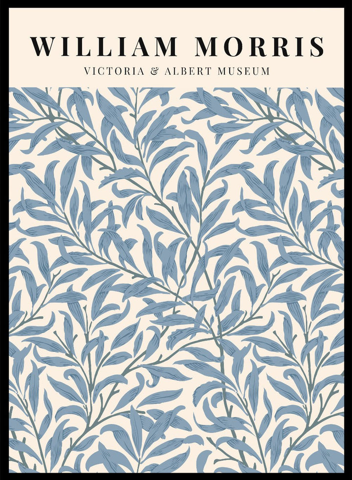 William Morris Blue Willow Bough Art Print_Sugar & Canvas