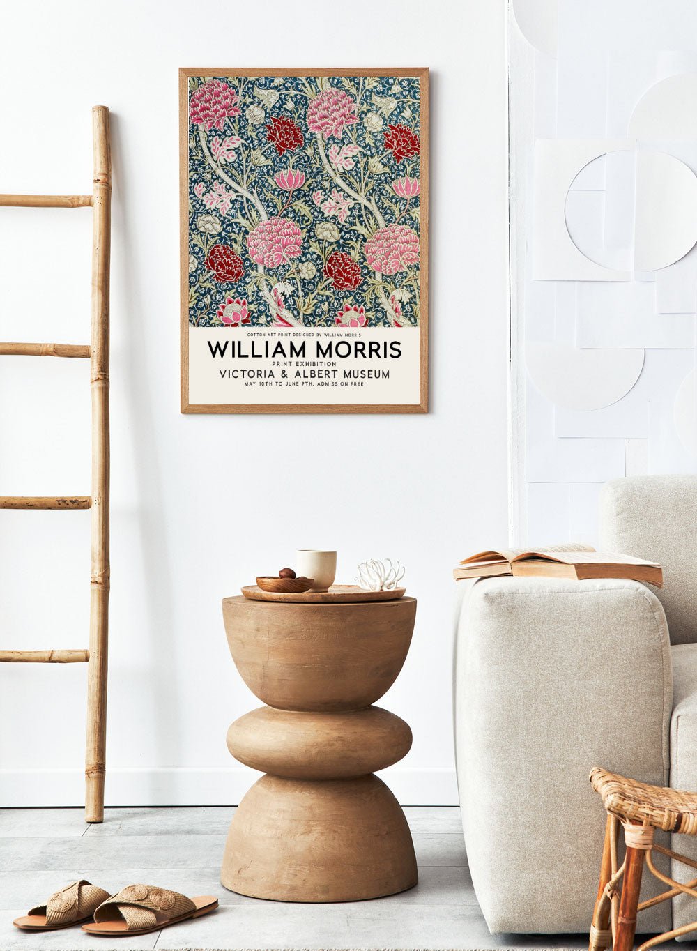 William Morris Cray Flowers Art Print_Sugar & Canvas