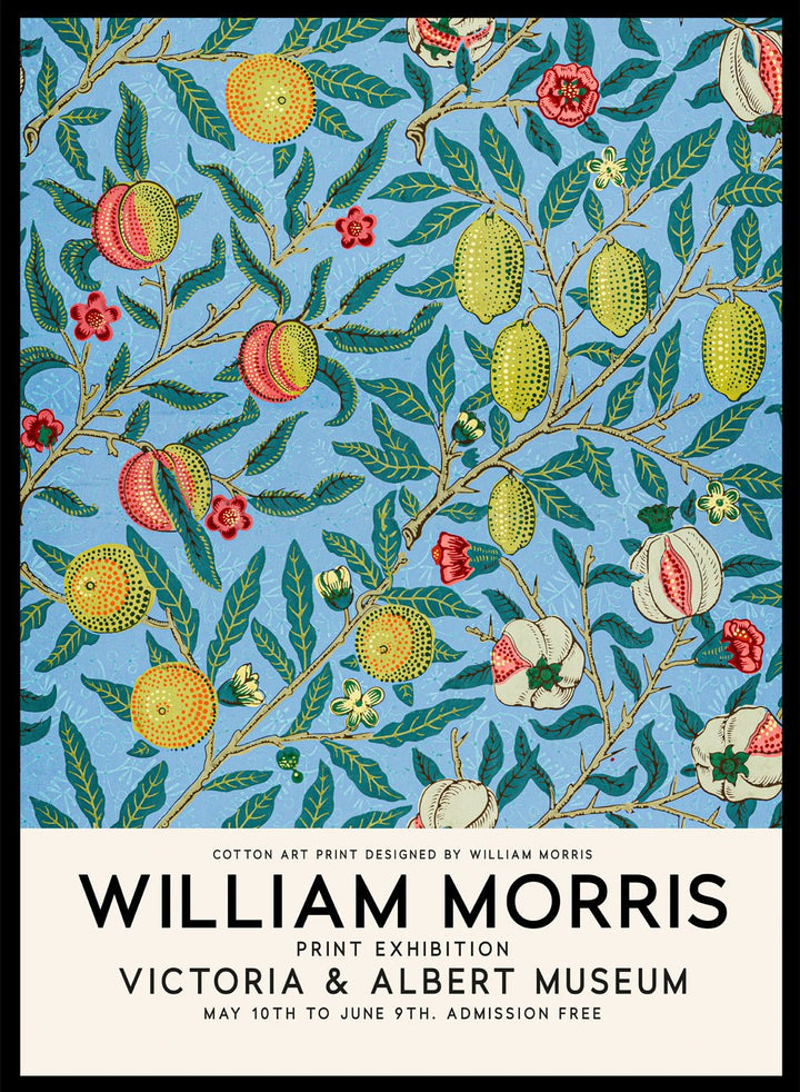 William Morris Four Fruits 1862 Art Print_Sugar & Canvas