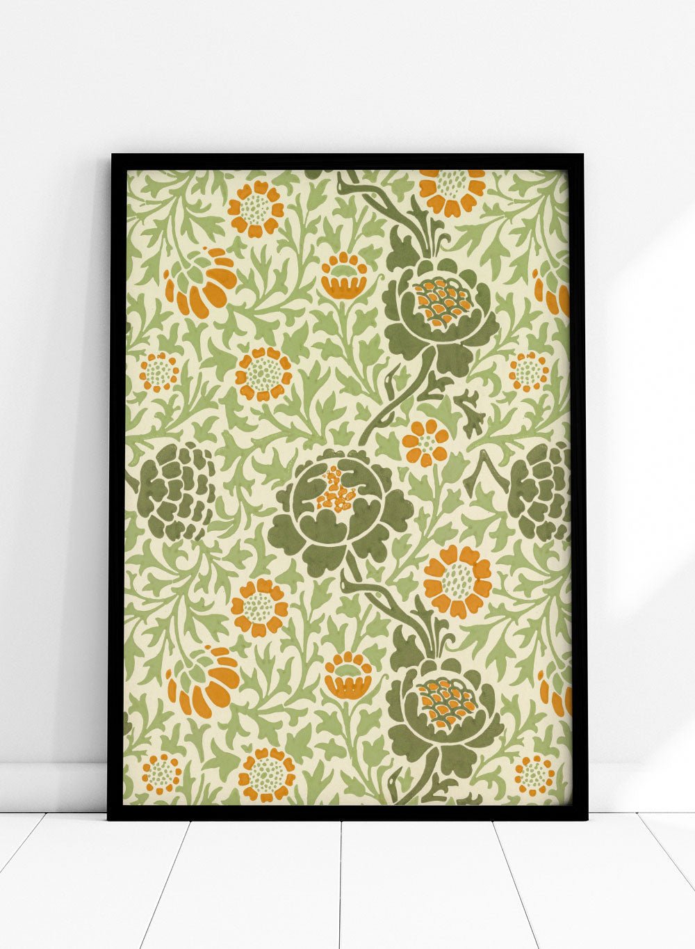 William Morris Grafton Pattern 1883 Art Print_Sugar & Canvas