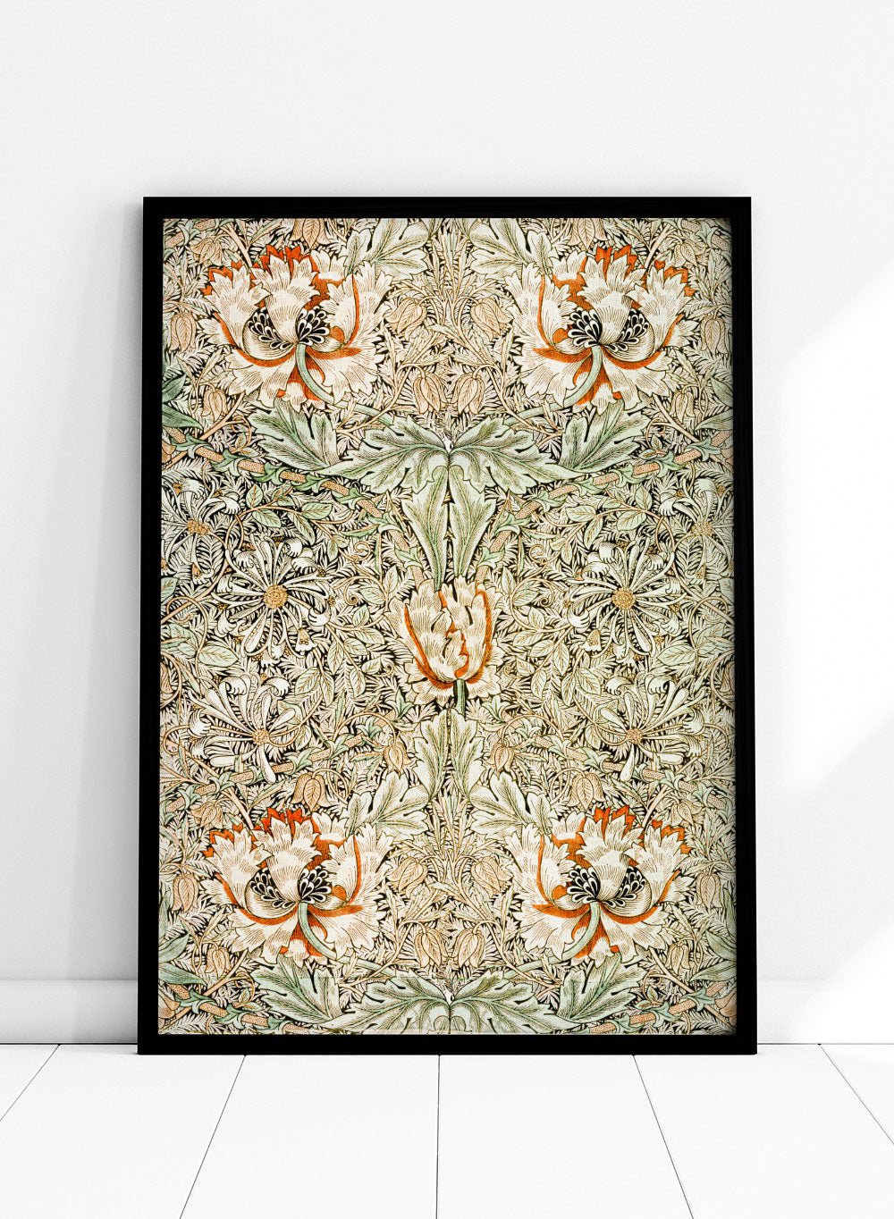 William Morris Honeysuckle Art Print_Sugar & Canvas