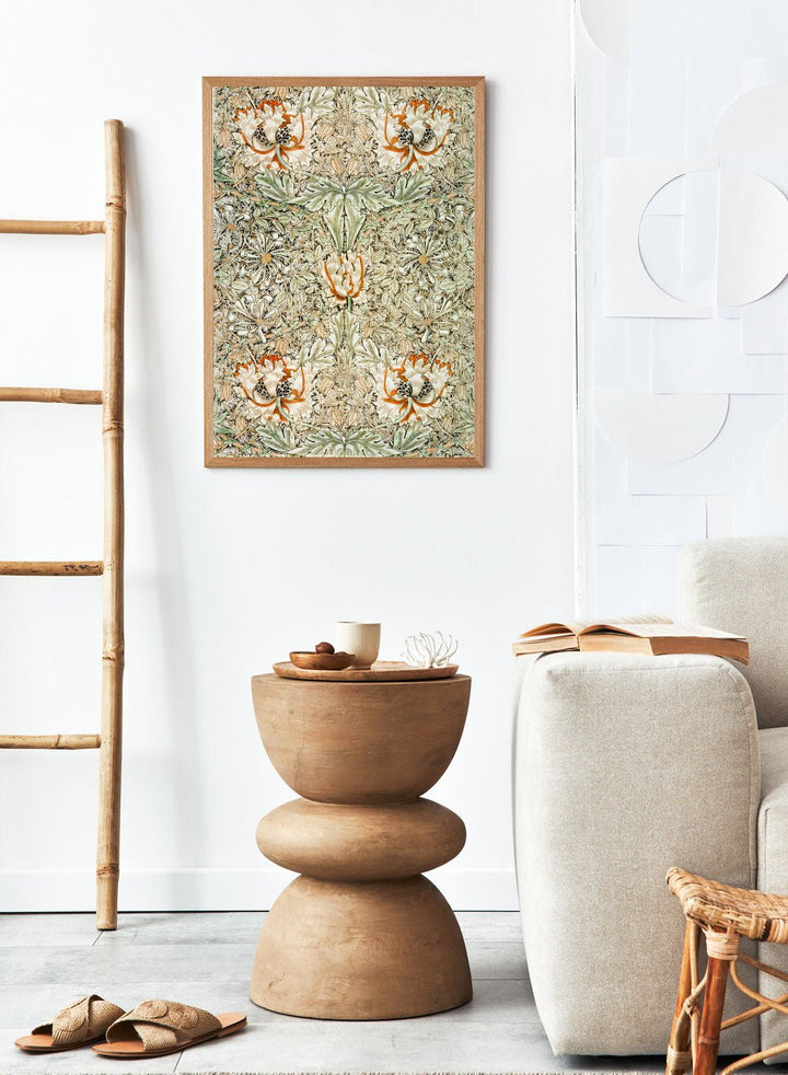 William Morris Honeysuckle Art Print_Sugar & Canvas