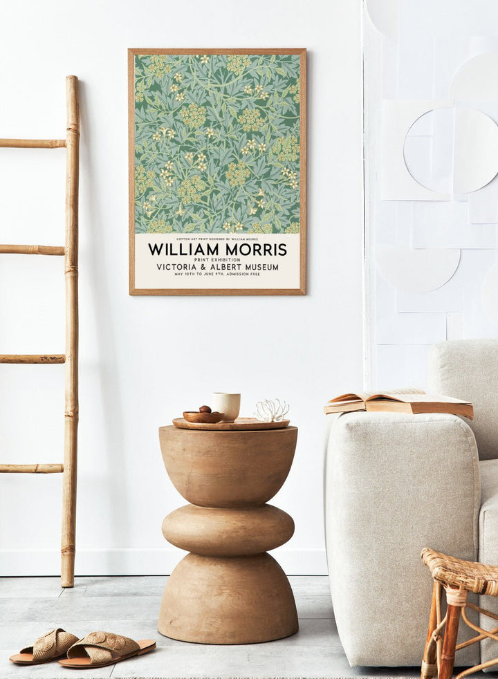 William Morris Jasmine Pattern Art Print_Sugar & Canvas