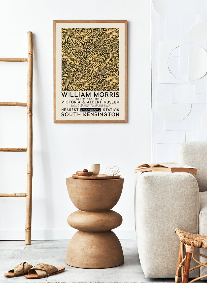 William Morris Larkspur Art Print_Sugar & Canvas